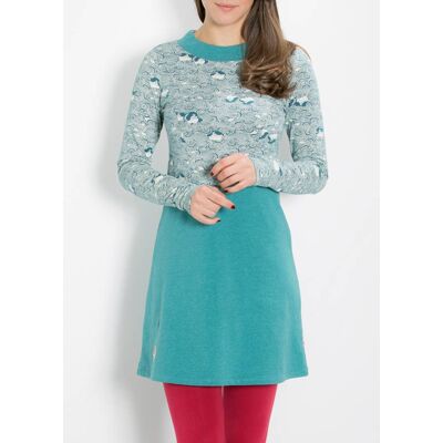 blutsgeschwister Jerseykleid matrosinnen dress Blau XS S M L XL Damen blutsgeschwister Jerseykleid matrosinnen dress Blau XS S M L XL Damen