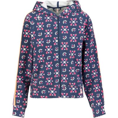 blutsgeschwister Sweatjacke Eclectic Rainbow Zip up Blau XS S M L XL 2XL Damen blutsgeschwister Sweatjacke Eclectic Rainbow Zip up Blau XS S M L XL 2XL Damen
