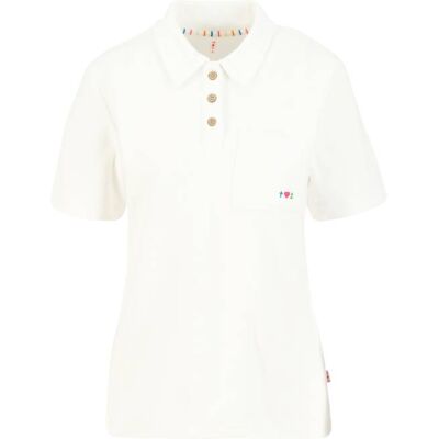 blutsgeschwister T-Shirt Terry Tiebreaker Weiß XS S M L XL 2XL Damen blutsgeschwister T-Shirt Terry Tiebreaker Weiß XS S M L XL 2XL Damen