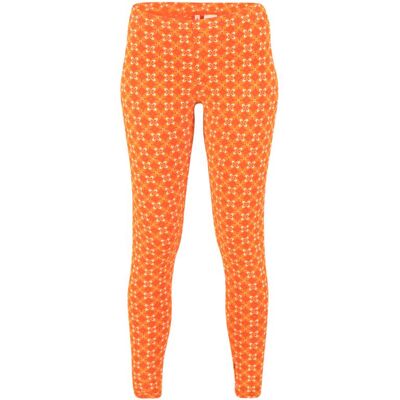 blutsgeschwister Baumwoll-Leggings Lovely Legs Orange XS S M L XL 2XL Damen blutsgeschwister Baumwoll-Leggings Lovely Legs Orange XS S M L XL 2XL Damen