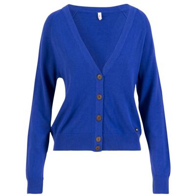 blutsgeschwister Cardigan Bold at Heart Blau XS S M L XL 2XL Damen blutsgeschwister Cardigan Bold at Heart Blau XS S M L XL 2XL Damen