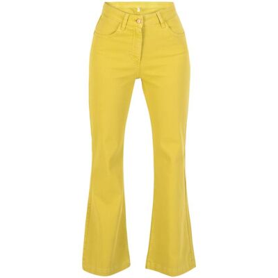 blutsgeschwister Schlaghose Yes we Flare Gelb 25 26 27 28 29 30 31 32 33 34 35 Damen blutsgeschwister Schlaghose Yes we Flare Gelb 25 26 27 28 29 30 31 32 33 34 35 Damen