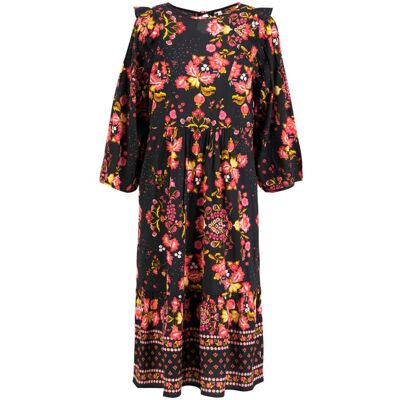 blutsgeschwister Midikleid Naughty but True Schwarz XS S M L XL 2XL Damen blutsgeschwister Midikleid Naughty but True Schwarz XS S M L XL 2XL Damen