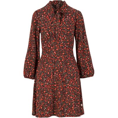 blutsgeschwister Festliches Kleid high spirits Braun XS S M L XL 2XL Damen blutsgeschwister Festliches Kleid high spirits Braun XS S M L XL 2XL Damen