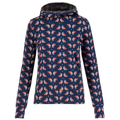 blutsgeschwister Hoodie Scuba Duba Blau XS S M L XL 2XL Damen blutsgeschwister Hoodie Scuba Duba Blau XS S M L XL 2XL Damen