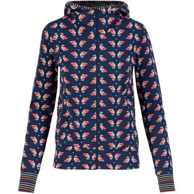 blutsgeschwister Kapuzenjacke Scuba Duba Zip Up Blau XS S M L XL 2XL Damen blutsgeschwister Kapuzenjacke Scuba Duba Zip Up Blau XS S M L XL 2XL Damen