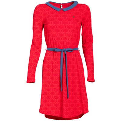 blutsgeschwister Jerseykleid dirnrößchen Rot XS S M L XL Damen blutsgeschwister Jerseykleid dirnrößchen Rot XS S M L XL Damen