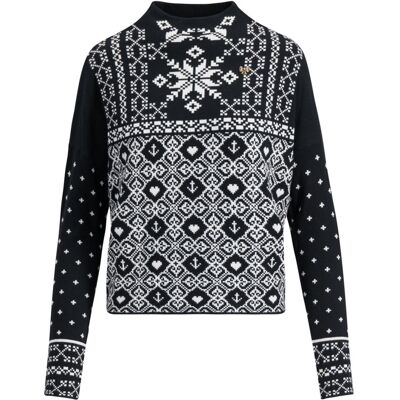 blutsgeschwister Pullover cosy and cool Schwarz XS S M L XL Damen blutsgeschwister Pullover cosy and cool Schwarz XS S M L XL Damen