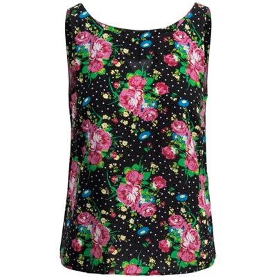 blutsgeschwister Top rückenfein Schwarz XS S M L XL Damen blutsgeschwister Top rückenfein Schwarz XS S M L XL Damen
