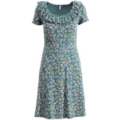 blutsgeschwister Jerseykleid reitzirkel Türkis XS S M L XL 2XL Damen blutsgeschwister Jerseykleid reitzirkel Türkis XS S M L XL 2XL Damen