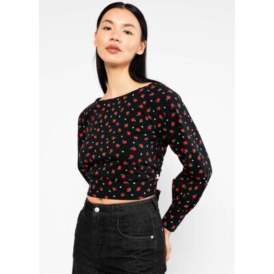 blutsgeschwister Pullover Liberta Love Schwarz XS S M L XL 2XL Damen blutsgeschwister Pullover Liberta Love Schwarz XS S M L XL 2XL Damen