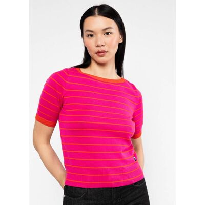 blutsgeschwister Strickpullover Pretty Preppy Rosa XS S M L XL 2XL Damen blutsgeschwister Strickpullover Pretty Preppy Rosa XS S M L XL 2XL Damen