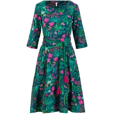 blutsgeschwister Festliches Kleid Kisses Sweeter than Wine Grün XS S M L XL 2XL Damen blutsgeschwister Festliches Kleid Kisses Sweeter than Wine Grün XS S M L XL 2XL Damen