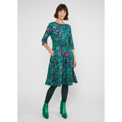 blutsgeschwister Festliches Kleid Kisses Sweeter than Wine Grün XS S M L XL 2XL Damen blutsgeschwister Festliches Kleid Kisses Sweeter than Wine Grün XS S M L XL 2XL Damen