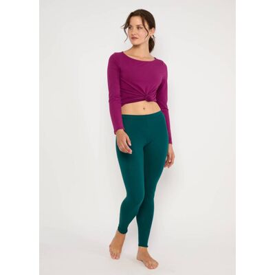 blutsgeschwister Baumwoll-Leggings Lovely Legs Türkis XS S M L XL 2XL Damen blutsgeschwister Baumwoll-Leggings Lovely Legs Türkis XS S M L XL 2XL Damen