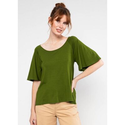 blutsgeschwister Jerseyshirt Fly Little Bird Grün XS S M L XL 2XL Damen blutsgeschwister Jerseyshirt Fly Little Bird Grün XS S M L XL 2XL Damen
