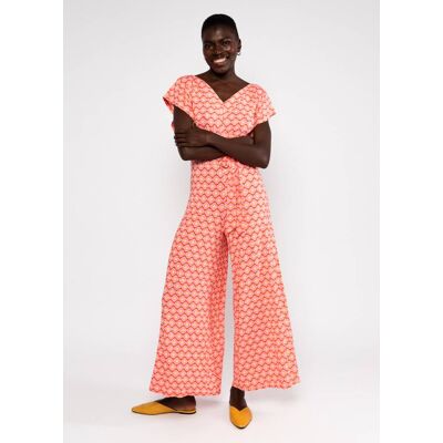 blutsgeschwister Jumpsuit Wonder of Wisdom Orange XS S M L XL 2XL Damen blutsgeschwister Jumpsuit Wonder of Wisdom Orange XS S M L XL 2XL Damen