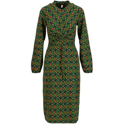 blutsgeschwister Midikleid Good Girls Gathering Grün XS S M L XL 2XL Damen blutsgeschwister Midikleid Good Girls Gathering Grün XS S M L XL 2XL Damen