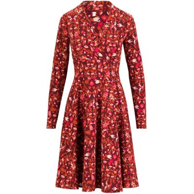 blutsgeschwister Herbstkleid Shalala Tralala Shawl Lila XS S M L XL 2XL Damen blutsgeschwister Herbstkleid Shalala Tralala Shawl Lila XS S M L XL 2XL Damen
