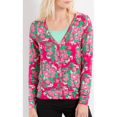 blutsgeschwister Cardigan gardenbreeze shell cardy Rot XS S M L XL Damen blutsgeschwister Cardigan gardenbreeze shell cardy Rot XS S M L XL Damen