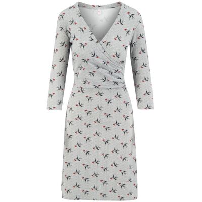 blutsgeschwister Jerseykleid pfadfinderehrenwort Grau XS S M L XL 2XL Damen blutsgeschwister Jerseykleid pfadfinderehrenwort Grau XS S M L XL 2XL Damen