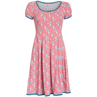 blutsgeschwister Jerseykleid marylins cottage Rot XS S M L XL 2XL Damen blutsgeschwister Jerseykleid marylins cottage Rot XS S M L XL 2XL Damen