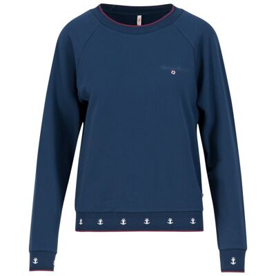blutsgeschwister Sweatshirt fresh 'n' fruity Blau XS S M L XL 2XL Damen blutsgeschwister Sweatshirt fresh 'n' fruity Blau XS S M L XL 2XL Damen