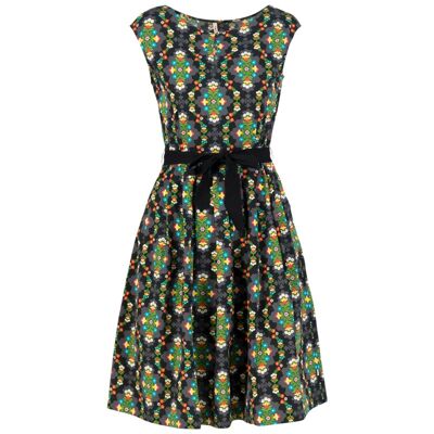 blutsgeschwister Sommerkleid lekker meisje Schwarz XS S M L XL 2XL Damen blutsgeschwister Sommerkleid lekker meisje Schwarz XS S M L XL 2XL Damen