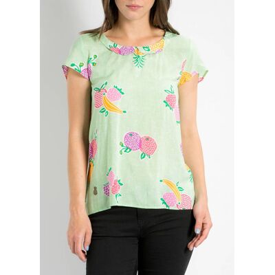 blutsgeschwister Bluse magic odem blusette Grün XS S M L XL 2XL Damen blutsgeschwister Bluse magic odem blusette Grün XS S M L XL 2XL Damen
