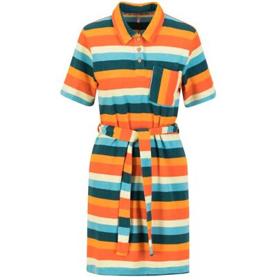 blutsgeschwister Sommerkleid Grand Slam Madame Blau XS S M L XL 2XL Damen blutsgeschwister Sommerkleid Grand Slam Madame Blau XS S M L XL 2XL Damen