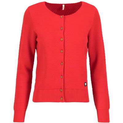 blutsgeschwister Cardigan Save the Brave Rot XS S M L XL 2XL Damen blutsgeschwister Cardigan Save the Brave Rot XS S M L XL 2XL Damen
