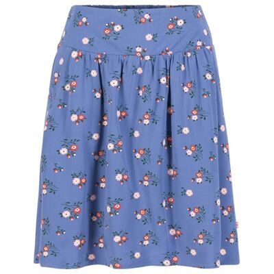 blutsgeschwister Minirock Glücksglocke Blau XS S M L XL Damen blutsgeschwister Minirock Glücksglocke Blau XS S M L XL Damen