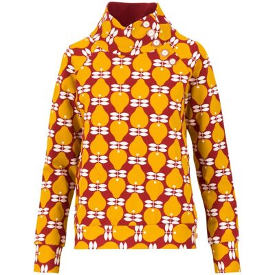 blutsgeschwister Winterpullover oh so nett Rot XS S M L XL 2XL Damen blutsgeschwister Winterpullover oh so nett Rot XS S M L XL 2XL Damen