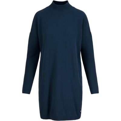 blutsgeschwister Strickkleid Straight and Easy Braided Blau XS S M L XL 2XL Damen blutsgeschwister Strickkleid Straight and Easy Braided Blau XS S M L XL 2XL Damen