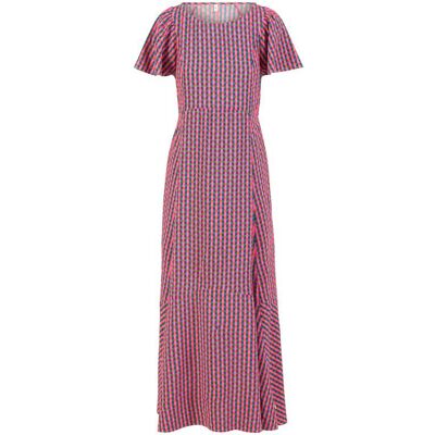 blutsgeschwister Maxikleid Waltzing Matilda Lila XS S M L XL 2XL Damen blutsgeschwister Maxikleid Waltzing Matilda Lila XS S M L XL 2XL Damen