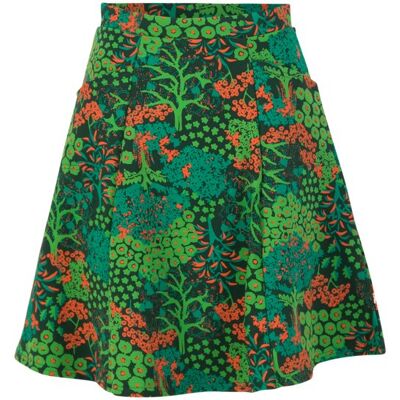 blutsgeschwister Tellerrock elfentanz Grün XS S M L XL 2XL Damen blutsgeschwister Tellerrock elfentanz Grün XS S M L XL 2XL Damen