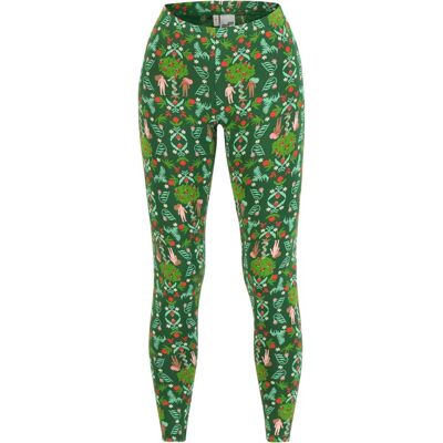 blutsgeschwister Baumwoll-Leggings Lovely Legs Grün XS S M L XL 2XL Damen blutsgeschwister Baumwoll-Leggings Lovely Legs Grün XS S M L XL 2XL Damen