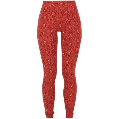 blutsgeschwister Baumwoll-Leggings lovely legs Rot XS S M L XL 2XL Damen blutsgeschwister Baumwoll-Leggings lovely legs Rot XS S M L XL 2XL Damen