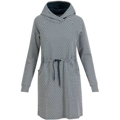 blutsgeschwister Herbstkleid Welcome Aboard Blau XS S M L XL 2XL Damen blutsgeschwister Herbstkleid Welcome Aboard Blau XS S M L XL 2XL Damen