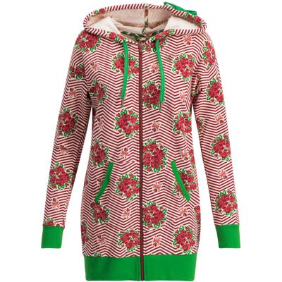 blutsgeschwister Sweatjacke what a pleasure Rot XS S M L XL 2XL Damen blutsgeschwister Sweatjacke what a pleasure Rot XS S M L XL 2XL Damen
