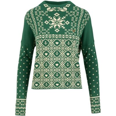 blutsgeschwister Strickpullover cosy and cool Grün XS S M L XL Damen blutsgeschwister Strickpullover cosy and cool Grün XS S M L XL Damen