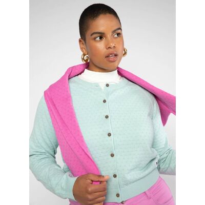 blutsgeschwister Cardigan Sweet Knit Blau XS S M L XL 2XL Damen blutsgeschwister Cardigan Sweet Knit Blau XS S M L XL 2XL Damen