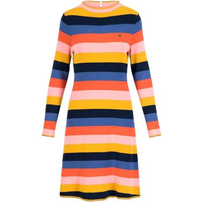blutsgeschwister Strickkleid rainbow party Rot XS S M L XL Damen blutsgeschwister Strickkleid rainbow party Rot XS S M L XL Damen