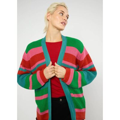 blutsgeschwister Cardigan Yes we Cardy Rot XS S M L XL 2XL Damen blutsgeschwister Cardigan Yes we Cardy Rot XS S M L XL 2XL Damen