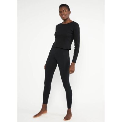 blutsgeschwister Baumwoll-Leggings Lovely Legs Schwarz XS S M L XL 2XL Damen blutsgeschwister Baumwoll-Leggings Lovely Legs Schwarz XS S M L XL 2XL Damen