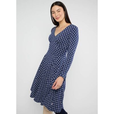 blutsgeschwister Jerseykleid Shalala Tralala Blau XS S M L XL 2XL Damen blutsgeschwister Jerseykleid Shalala Tralala Blau XS S M L XL 2XL Damen