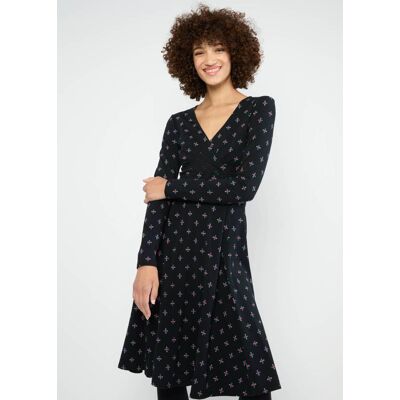 blutsgeschwister Jerseykleid Shalala Tralala Schwarz XS S M L XL 2XL Damen blutsgeschwister Jerseykleid Shalala Tralala Schwarz XS S M L XL 2XL Damen