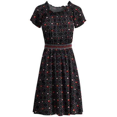 blutsgeschwister Sommerkleid metropolitan magic Schwarz XS S M L XL 2XL Damen blutsgeschwister Sommerkleid metropolitan magic Schwarz XS S M L XL 2XL Damen