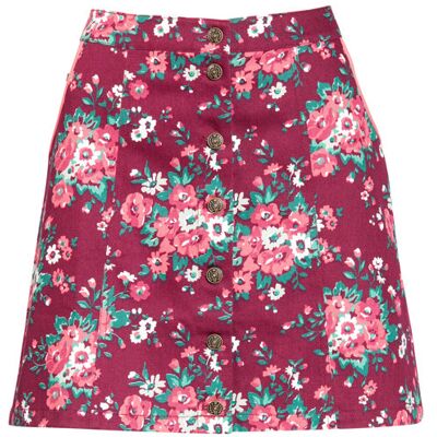 blutsgeschwister Minirock erste klasse Rot XS S M L XL Damen blutsgeschwister Minirock erste klasse Rot XS S M L XL Damen