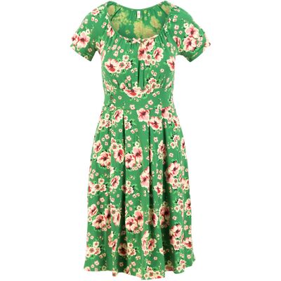 blutsgeschwister Sommerkleid coast cottage Grün XS S M L XL 2XL Damen blutsgeschwister Sommerkleid coast cottage Grün XS S M L XL 2XL Damen